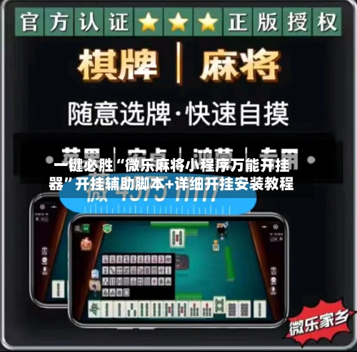 一键必胜“微乐麻将小程序万能开挂器”开挂辅助脚本+详细开挂安装教程-第1张图片
