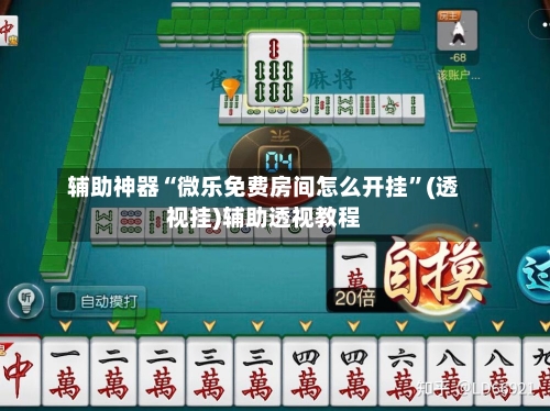 辅助神器“微乐免费房间怎么开挂”(透视挂)辅助透视教程-第1张图片