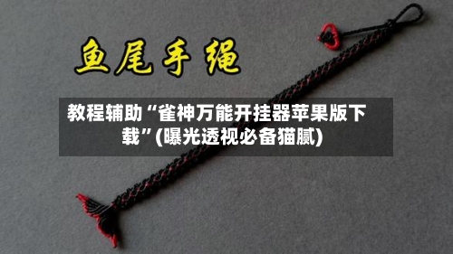 教程辅助“雀神万能开挂器苹果版下载”(曝光透视必备猫腻)-第1张图片