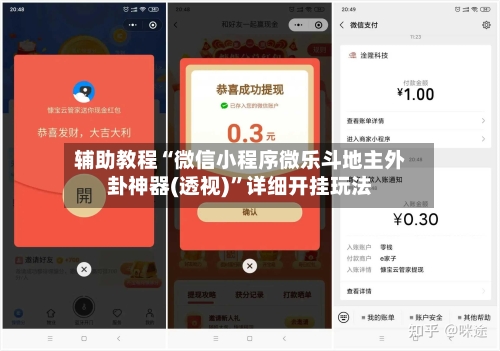 辅助教程“微信小程序微乐斗地主外卦神器(透视)”详细开挂玩法
