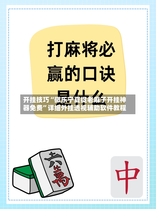 开挂技巧“微乐宁夏捉老麻子开挂神器免费”详细外挂透视辅助软件教程