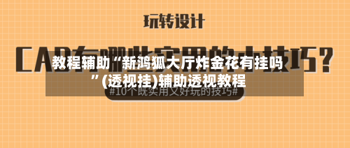 教程辅助“新鸿狐大厅炸金花有挂吗”(透视挂)辅助透视教程