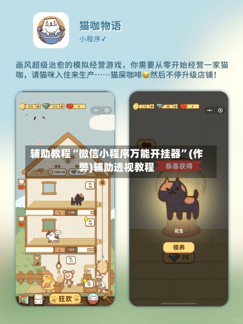 辅助教程“微信小程序万能开挂器”(作弊)辅助透视教程