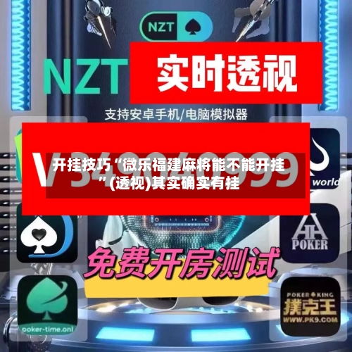开挂技巧“微乐福建麻将能不能开挂”(透视)其实确实有挂-第2张图片