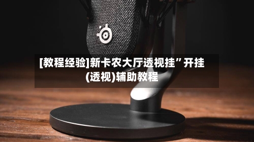 [教程经验]新卡农大厅透视挂”开挂(透视)辅助教程-第1张图片