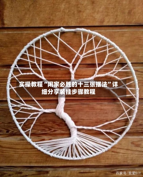 实操教程“闲家必胜的十三张摆法”详细分享装挂步骤教程-第1张图片