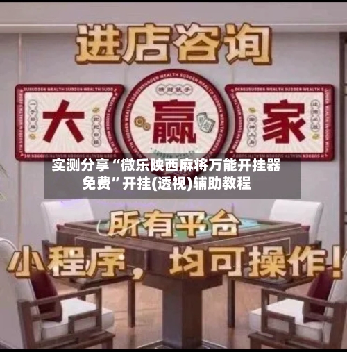 实测分享“微乐陕西麻将万能开挂器免费”开挂(透视)辅助教程-第3张图片