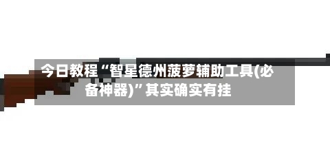 今日教程“智星德州菠萝辅助工具(必备神器)”其实确实有挂-第1张图片