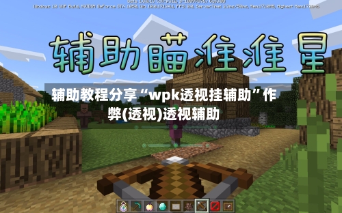 辅助教程分享“wpk透视挂辅助”作弊(透视)透视辅助