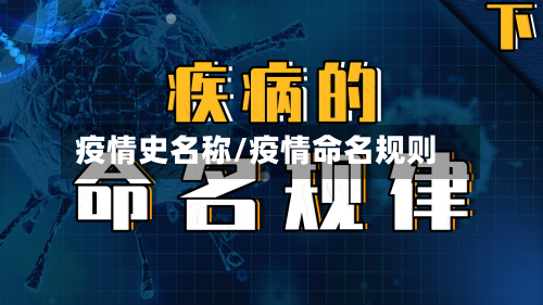 疫情史名称/疫情命名规则