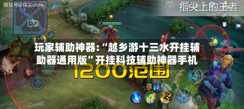 玩家辅助神器:“越乡游十三水开挂辅助器通用版	”开挂科技辅助神器手机-第1张图片