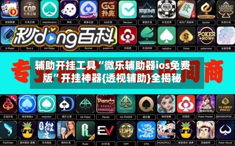 辅助开挂工具“微乐辅助器ios免费版	”开挂神器{透视辅助}全揭秘-第1张图片