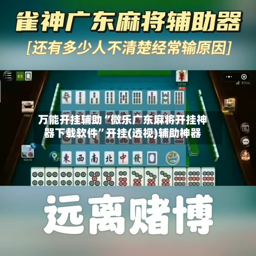 万能开挂辅助“微乐广东麻将开挂神器下载软件”开挂(透视)辅助神器-第2张图片