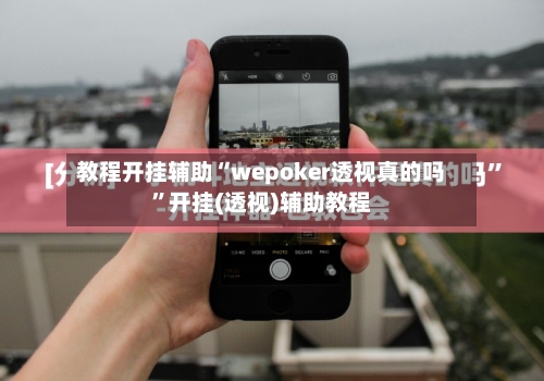教程开挂辅助“wepoker透视真的吗	”开挂(透视)辅助教程-第1张图片