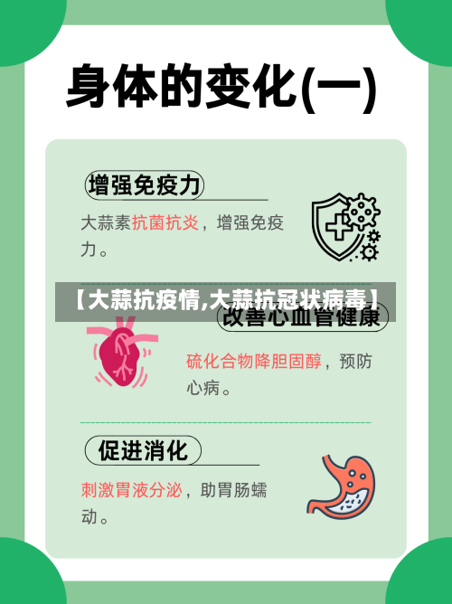 【大蒜抗疫情,大蒜抗冠状病毒】-第1张图片
