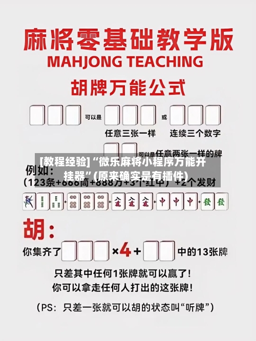 [教程经验]“微乐麻将小程序万能开挂器	”(原来确实是有插件)-第2张图片