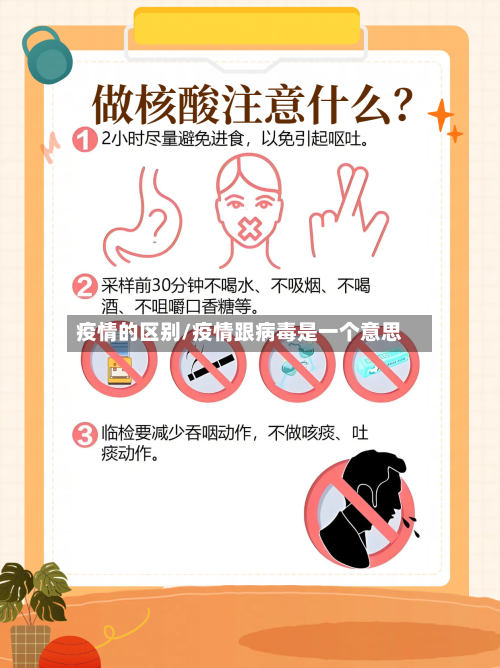 疫情的区别/疫情跟病毒是一个意思-第1张图片