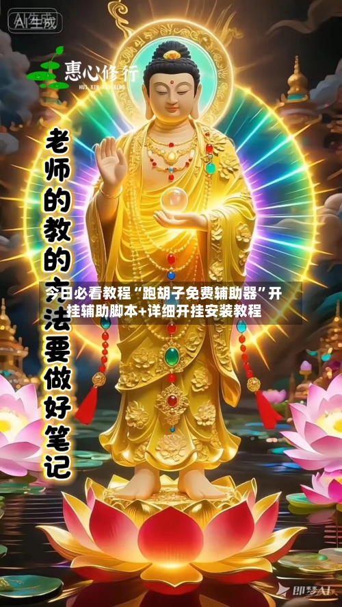 今日必看教程“跑胡子免费辅助器”开挂辅助脚本+详细开挂安装教程-第1张图片