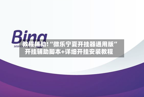 教程辅助!“微乐宁夏开挂器通用版”开挂辅助脚本+详细开挂安装教程-第1张图片