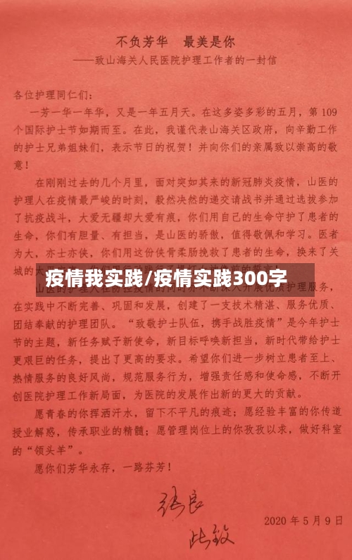 疫情我实践/疫情实践300字