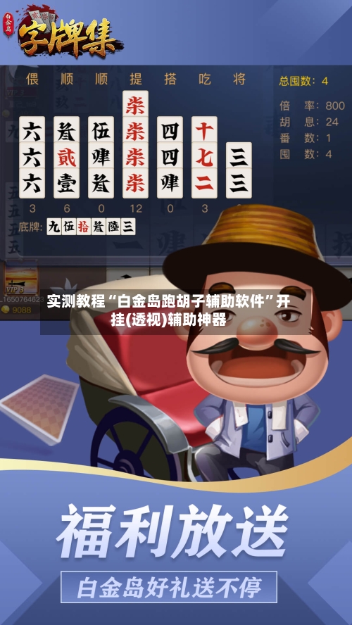 实测教程“白金岛跑胡子辅助软件”开挂(透视)辅助神器-第1张图片