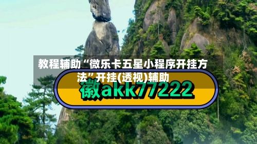 教程辅助“微乐卡五星小程序开挂方法”开挂(透视)辅助-第1张图片