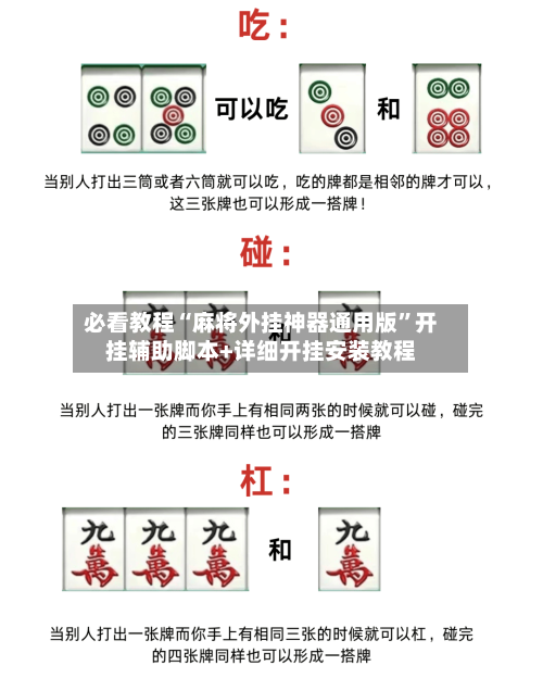 必看教程“麻将外挂神器通用版	”开挂辅助脚本+详细开挂安装教程-第2张图片