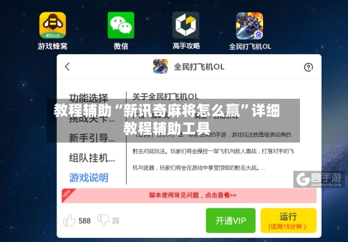 教程辅助“新讯奇麻将怎么赢	”详细教程辅助工具-第2张图片