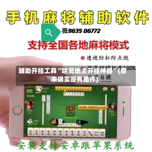 辅助开挂工具“哈灵地主开挂神器	”(原来确实是有插件)-第1张图片