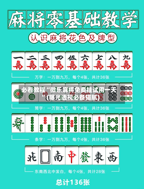 必看教程“微乐麻将免费挂试用一天”(曝光透视必备猫腻)-第1张图片
