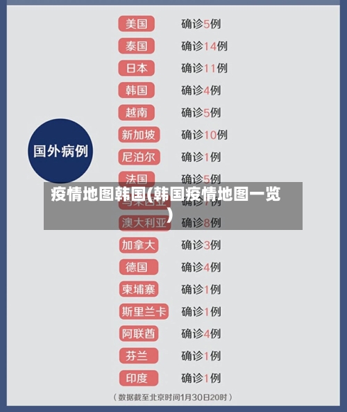 疫情地图韩国(韩国疫情地图一览)-第1张图片