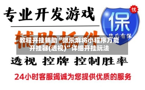 教程开挂辅助“微乐麻将小程序万能开挂器(透视)”详细开挂玩法-第2张图片