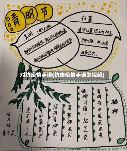 对抗疫情手语(抗击疫情手语歌视频)-第1张图片