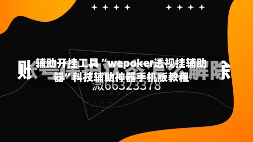 辅助开挂工具“wepoker透视挂辅助器	”科技辅助神器手机版教程-第1张图片