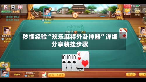 秒懂经验“欢乐麻将外卦神器”详细分享装挂步骤-第1张图片