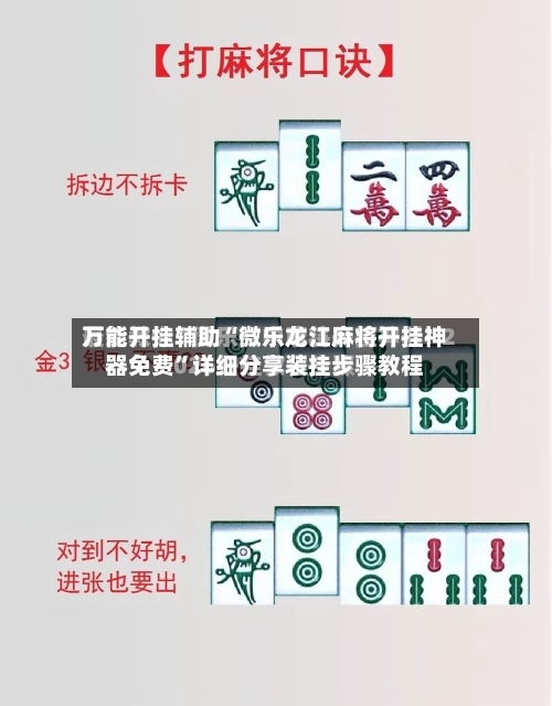 万能开挂辅助“微乐龙江麻将开挂神器免费	”详细分享装挂步骤教程-第2张图片