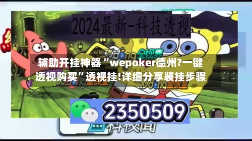 辅助开挂神器“wepoker德州?一键透视购买	”透视挂!详细分享装挂步骤-第1张图片