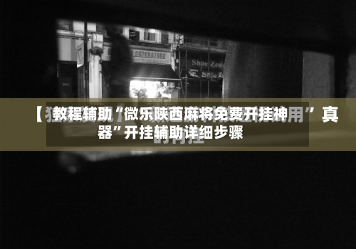 教程辅助“微乐陕西麻将免费开挂神器”开挂辅助详细步骤