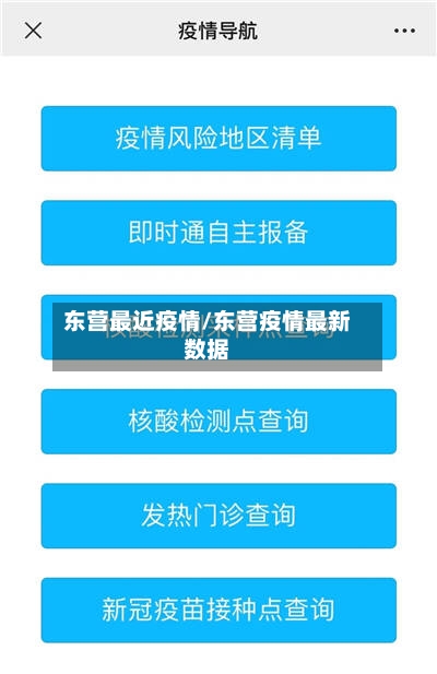 东营最近疫情/东营疫情最新数据