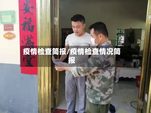 疫情检查简报/疫情检查情况简报-第1张图片