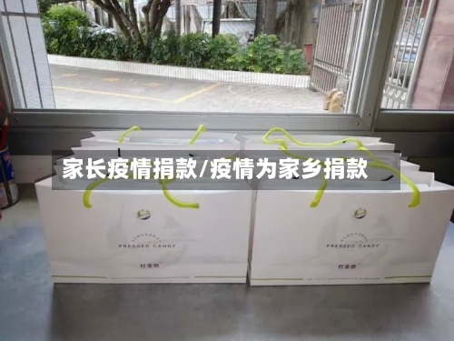家长疫情捐款/疫情为家乡捐款
