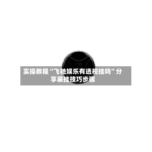 实操教程“飞驰娱乐有透视挂吗”分享装挂技巧步骤-第2张图片
