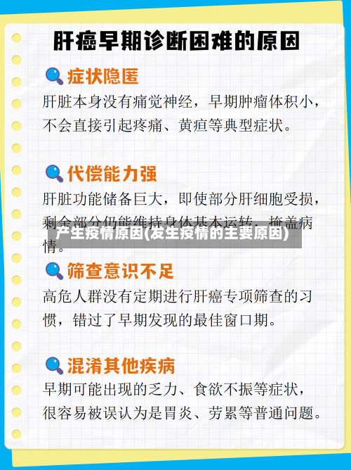 产生疫情原因(发生疫情的主要原因)-第1张图片