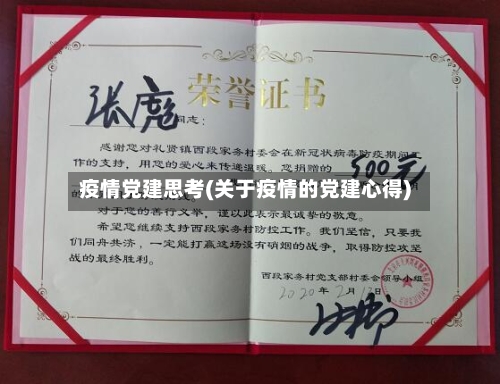 疫情党建思考(关于疫情的党建心得)