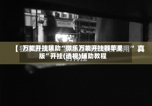 万能开挂辅助“微乐万能开挂器苹果版”开挂(透视)辅助教程