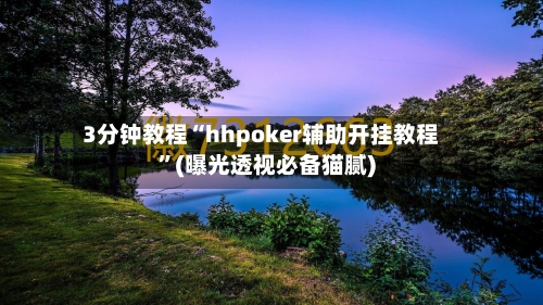 3分钟教程“hhpoker辅助开挂教程”(曝光透视必备猫腻)