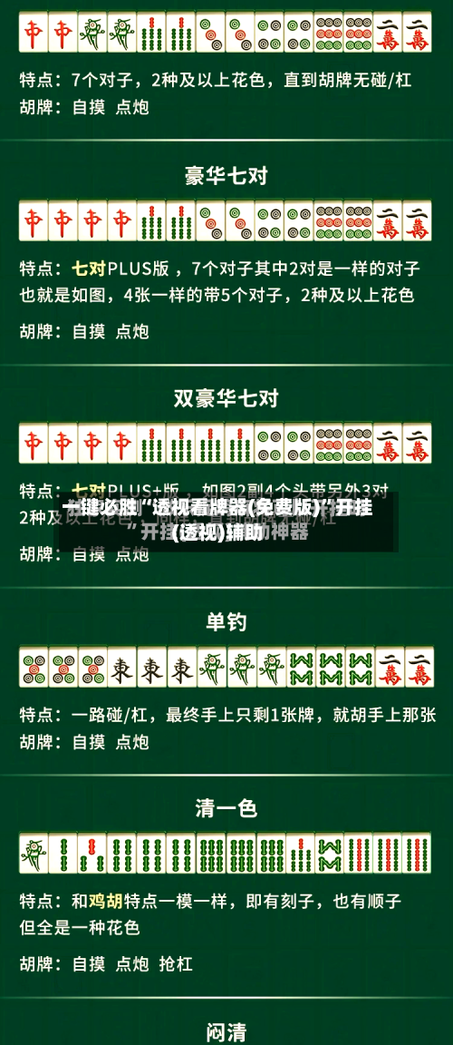 一键必胜“透视看牌器(免费版)”开挂(透视)辅助