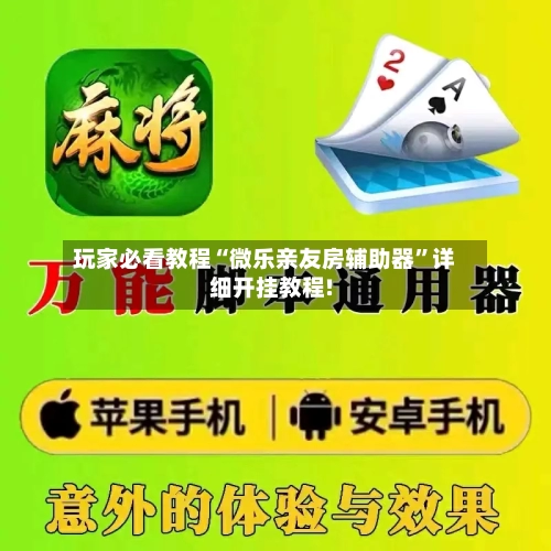 玩家必看教程“微乐亲友房辅助器”详细开挂教程!-第1张图片