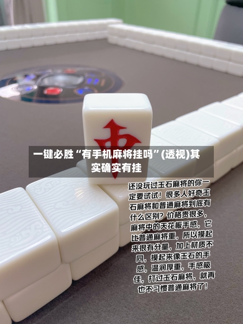 一键必胜“有手机麻将挂吗”(透视)其实确实有挂