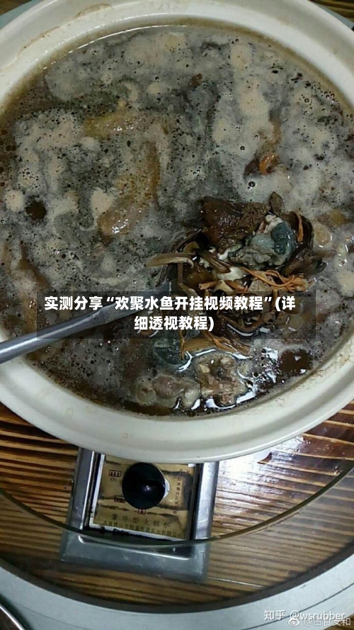 实测分享“欢聚水鱼开挂视频教程”(详细透视教程)